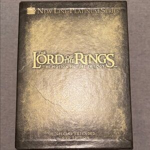 New Line Platinum Series Lord of the Rings DVD Edition - Black and Gold
